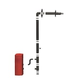 thumbnail of Kit Ventouse Universel Complet (Sortie Façade) Poêle à Granulés Raccordement Derrière