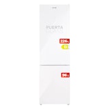 thumbnail of Frigorífico Combi EVVO F55W Glass, 226 l + 96 l, Total No Frost,cristal blanco