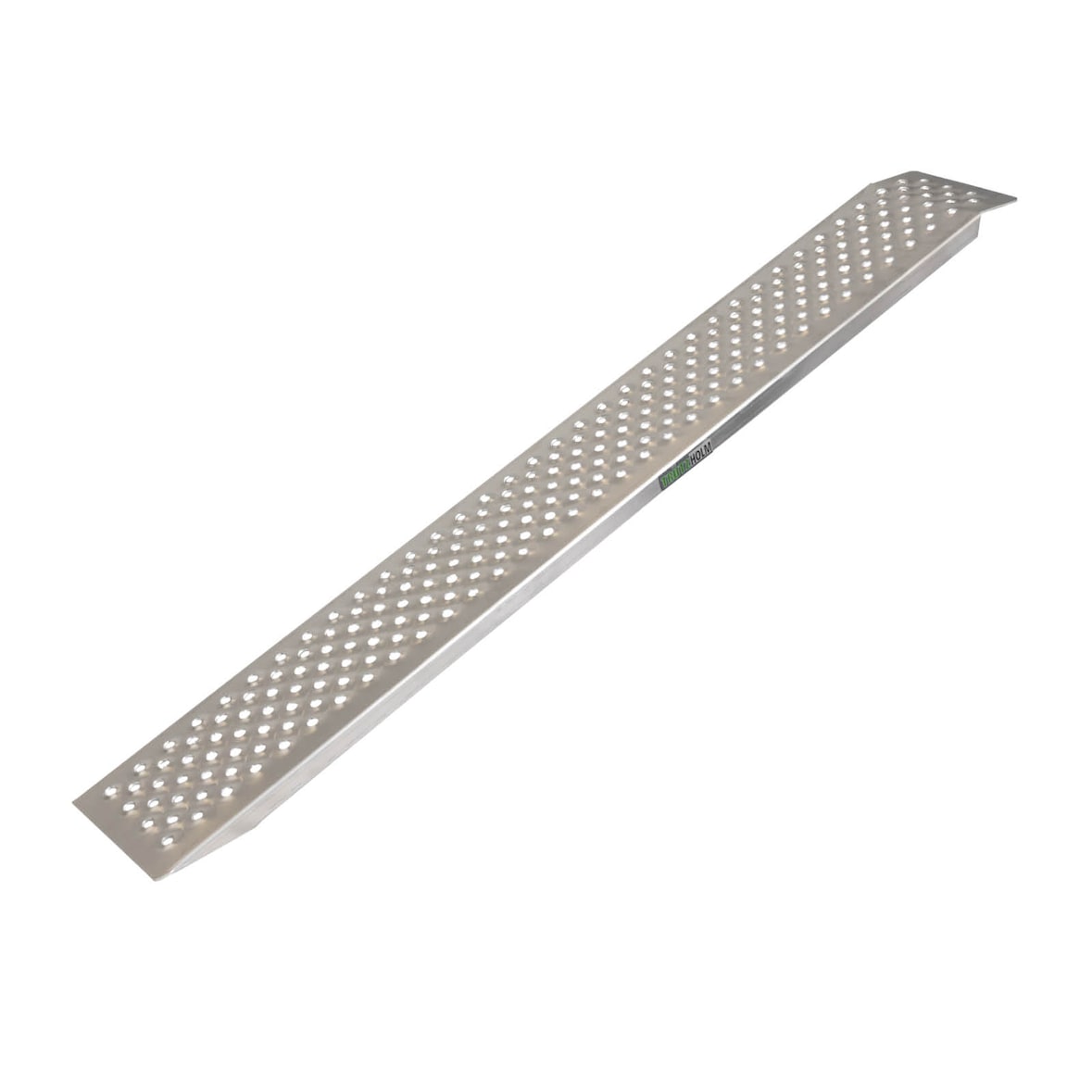 TRUTZHOLM 1 x Alu Auffahrrampe 150 x 21,5 cm 200 kg rutschhemmend starr Fahrradrampe Verladerampe