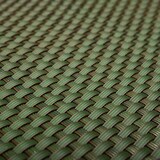 thumbnail of Polyrattan Sichtschutzstreifen Privafence 255x19 cm - Sichtschutz für Doppelstabmatten Zaun 5 Rollen Grün