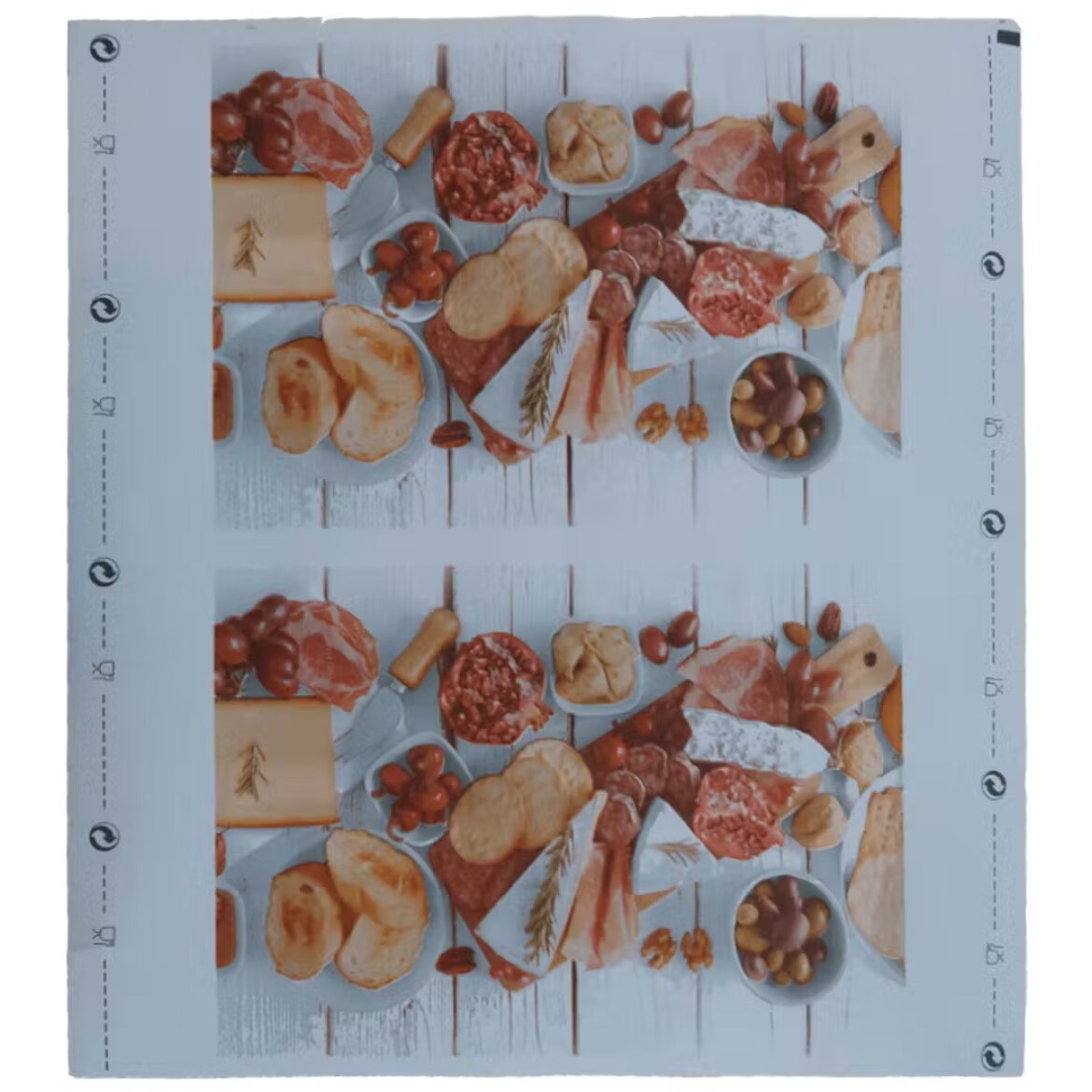 Resma Papel Branco Plastificado 35X36 500uni/emb. Charcutaria