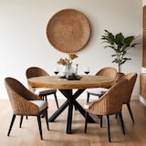 thumbnail of Esstisch rund ø120cm Esszimmer Tisch Liverpool Mangoholz massiv