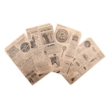 thumbnail of 500 Unités - Papier Ingraissables Ouvert 2 Côtés Crêpes&Tacos 'Times' 32 G/M2 13X22 Cm Naturel Parch.Ingraissable - Garcia de Pou