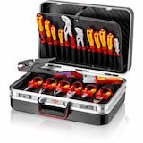 thumbnail of KNIPEX     Werkzeugkoffer Elektro, 20teilig, 5Zangen, 3xKabSchneid, 2xPH, 2xPZ, 4xSchlitz, Schraubendreher,