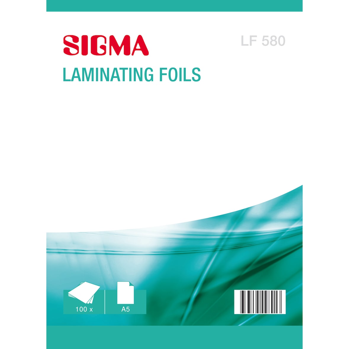 SIGMA Film di laminazione LF580, 80µm, trasparente, 100 unità