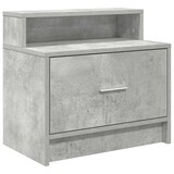 thumbnail of vidaXL Nachttisch mit Schublade Betongrau 51x31x47 cm