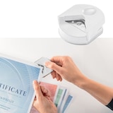 thumbnail of GBC, Set de Plastification A4, Inspire+, 1 plastifieuse blanche, 1 arrondisseur d'angles, 1 coupeuse et 1 pack de 5 pochettes 2 x 75 microns, 4410034