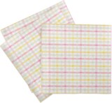 thumbnail of Sovie HOME Serviette Emil in Rosa aus Linclass® Airlaid 40 x 40 cm, 12 Stück - Karo Muster Streifen Kariert