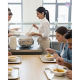 thumbnail of Bowl-/ Suppenschale klein Holzfaser, 350ml, 500 Stk, wood fiber, nassfest & fettdicht, Holz aus der EU, kompostier- & recyclebar