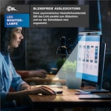 thumbnail of CSL LED Monitorlampe, Bildschirmlampe mit Dimmfunktion, Schreibtischlampe, 4,5W, Screenbar, 3 Lichtfarben, Monitorlicht, blendfrei, Monitor Lampe