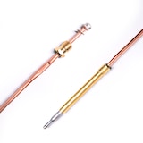 thumbnail of 5 x Thermoelement Potis Universal Thermofühler Gasgrill Dönergrill 32cm Steckverbindung