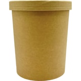 thumbnail of Kombi Suppenbecher mit Deckel aus Pappe / 975 ml / 500 Stk.