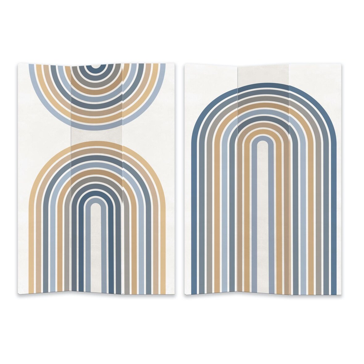 Vacchetti Paravento stampa 3 ante astratto cm120,6x2,5h180