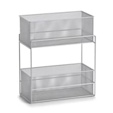 thumbnail of Zeller Etagenregal mit 2 Körben Aufbewahrungsregal Aufbewahrungskorb Regal