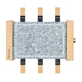 thumbnail of H.Koenig WOD6 Raclette 6 Personas, Plancha De Piedra, 900 W, Acero Inoxidable, Madera Natural, 6 Sartenes Antiadherentes, 5.3 tons