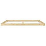 thumbnail of Futonbett Bodenbett extra niedriges Holzbett 160x200 Kiefer lackiert V-60.47K-16 Rollrost und Matratze inkl.