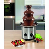 thumbnail of Clatronic SKB 3248 Fontana di Cioccolato 3 Piani per Fonduta di Cioccolato 1kg Acciaio Inossidabile, 170W, Argento