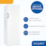 thumbnail of Exquisit Gefrierschrank GS5271-NF-H-010D weiss | No Frost | Nutzinhalt: 194 L | Temperaturregelung | Alarm