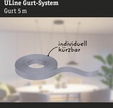 thumbnail of Paulmann ULine Gurt  5m Dacron Textil Kupfer Grau 94634