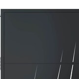 thumbnail of vidaXL Poort met grasontwerp 105x80 cm staal antracietkleurig