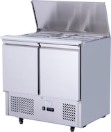 thumbnail of ICE-A-COOL 2 türige Saladette mit Schiebedeckel, Kapazität 300 L, automatische Abtaufunktion