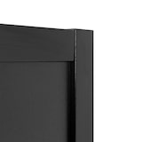 thumbnail of Securit® großer schwarzer Holz-Gehwegständer