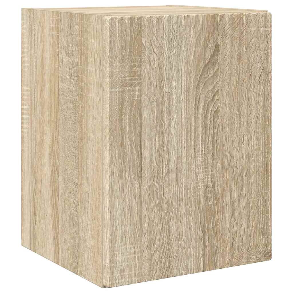 vidaXL TV-Wandschrank Sonoma 30 x 31 x 40 cm Holzwerkstoff