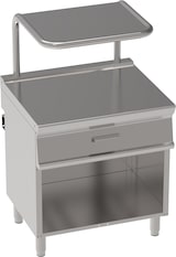 thumbnail of EURAST - Tisch mit 1 schublade und boden auf einem offenen gestell - 800x700x900 mm - 38890617