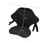 thumbnail of ECD Germany Kajak Sitz mit Rückenlehne Universal für SUP Board Boot Kanu Verstellbarer Kanusitz mit Tasche Zubehör