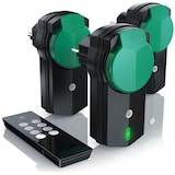 thumbnail of BEARWARE Außenbereich Funksteckdosen Set mit Fernbedienung - 3x Outdoor Funkschalter Steckdosen