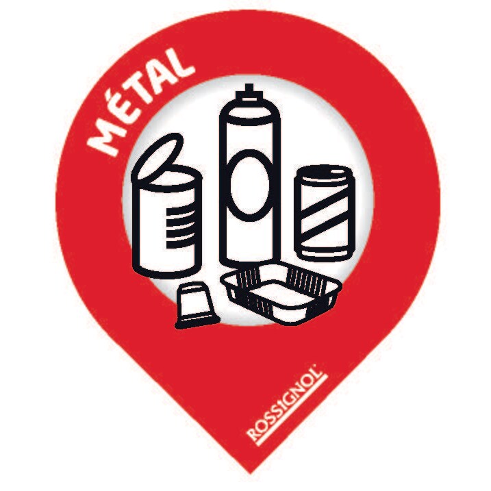 ROSSIGNOL Stickers tri gouttes adhésif (x10) COLLEC métal