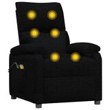 thumbnail of vidaXL Massagesessel Elektrisch Schwarz Stoff