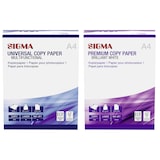 thumbnail of SIGMA Carta per fotocopie Bonus Pack 80 g/m², bianco brillante, 1 x 500 fogli Premium + 1 x 500 fogli Universal