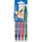 thumbnail of PILOT Evolutive Set de 4 rollers FriXion Ball pointe moyenne 0,7mm. Assortis Noir, Bleu, Rouge, Vert