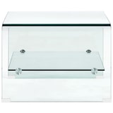 thumbnail of Table basse Clair 50x45x33 cm Verre trempé  Modèle Atlas Infinite Prime