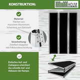 thumbnail of DREIBREIT by TRUTZHOLM Alu Auffahrrampe 215 cm 2-fach klappbar 1020 kg Alu beschichtet Verladerampe