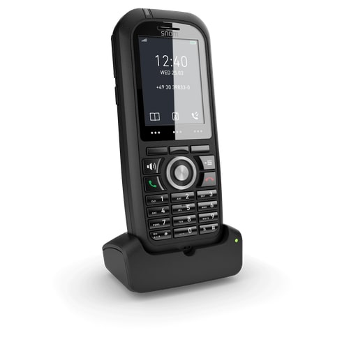 Snom M80 DECT-Telefon-Mobilteil Anrufer-Identifikation Schwarz