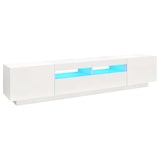 thumbnail of Mueble para TV con luces LED blanco 200x35x40 cm