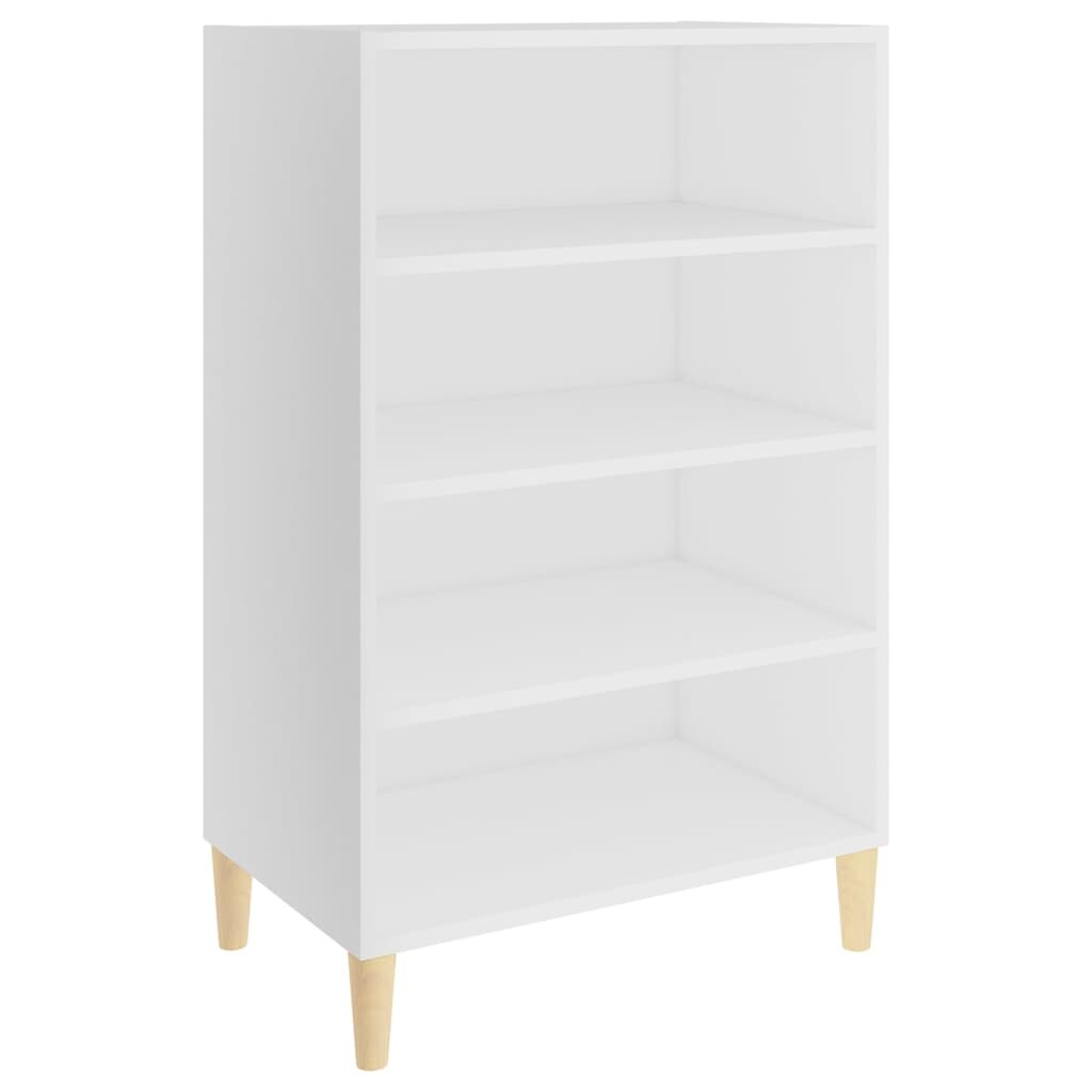 vidaXL Sideboard Weiß 57x35x90 cm Holzwerkstoff