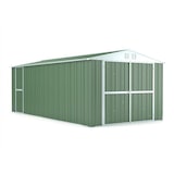 thumbnail of Garage lamiera Box auto in Acciaio Zincato 327x611cm x h2.35m - 346KG – 19,98mq - VERDE