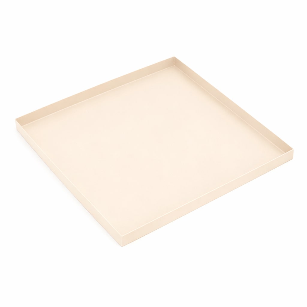 LOFT42 Brew Metalen Dienblad – Beige – 60x60