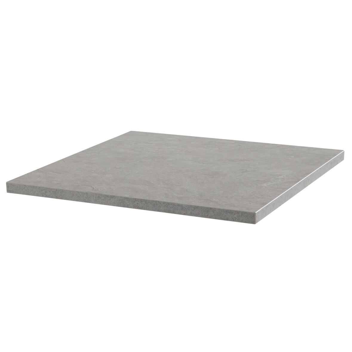 Vierkant laminaat tafelblad 60 x 60 cm gepolijst beton Rivoli – Oviala