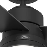 thumbnail of Deckenventilator Greenville Schwarz mit Licht 132