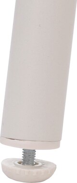 thumbnail of 2er-Set Aluminium-Esszimmerstuhl HWC-P89, Indoor Stuhl Armlehne, Stoff/Textil (180 g/m²) Seilgeflecht Rope ~ creme