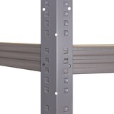 thumbnail of shelfplaza PRO Eckregal 180x70x40 cm in grau mit 5 Böden und 200 kg Traglast pro Boden