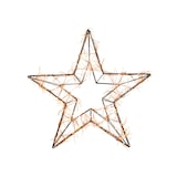 thumbnail of LED Stern Leuchtstern Metallstern 300 LED H: 38cm Weihnachtsdeko für Außen