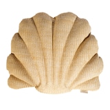 thumbnail of Coussin effet raphia - Forme coquillage - 45x45cm