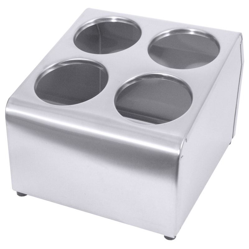 Contacto Besteckbehälter, doppelreihig, 4 Besteckköcher