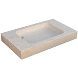 thumbnail of Acquaio in marmo bianco  L89xPR52xH13 cm  alta qualità artigianale design elegante