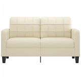 thumbnail of vidaXL 2-Sitzer-Sofa Creme 140 cm Kunstleder